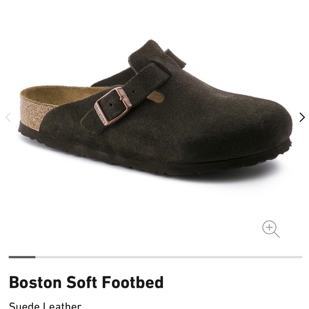Birkenstock Boston mocha size 36